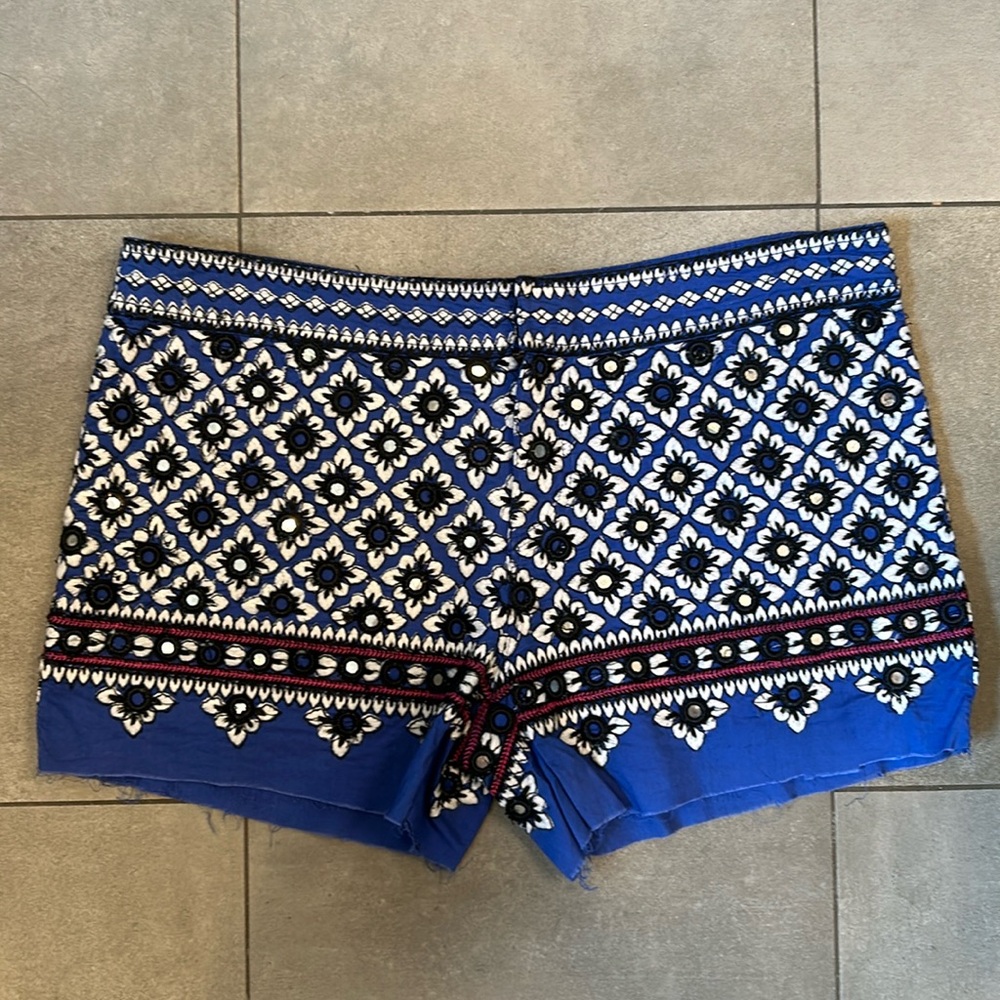 Free People Embellished Shorts